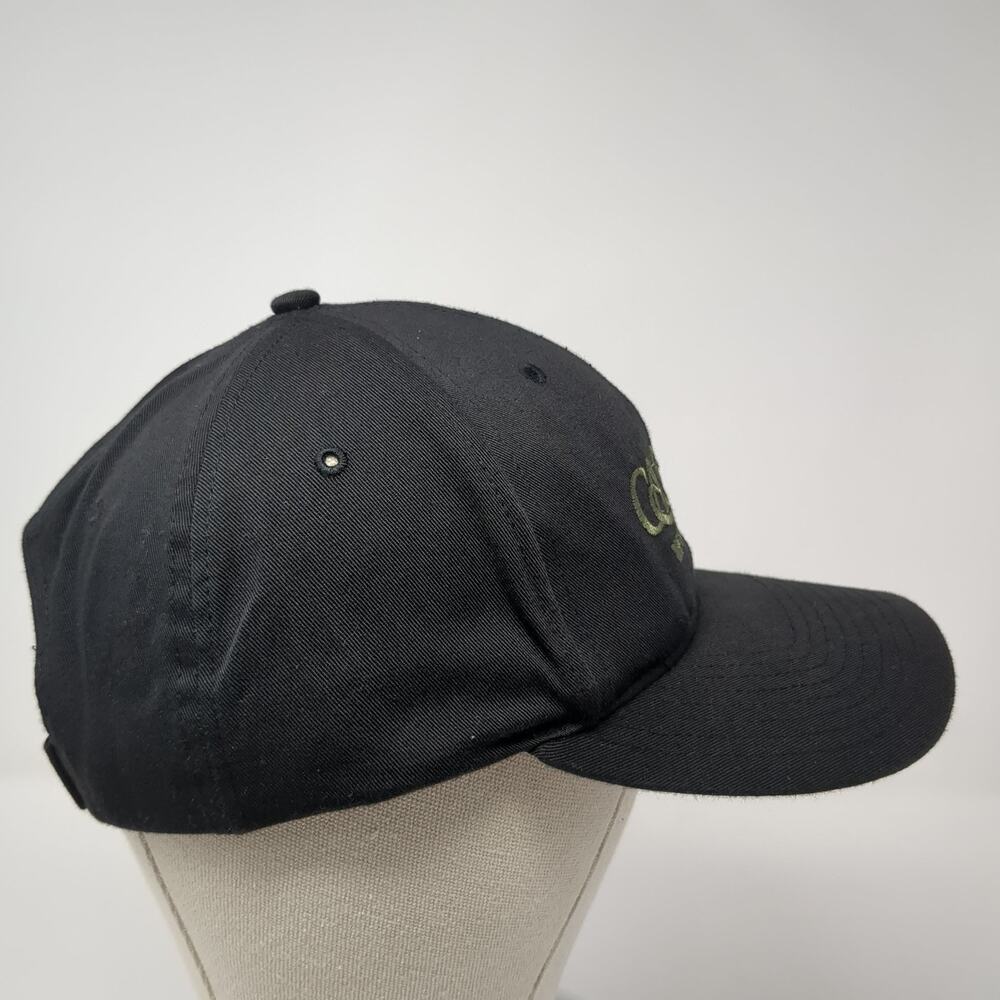 Cascade Windows Strapback Hat Solid Black Large E… - image 5